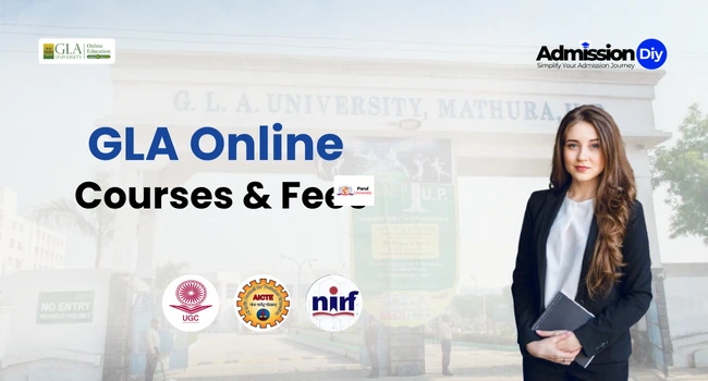 GLA University Online Courses & Fees