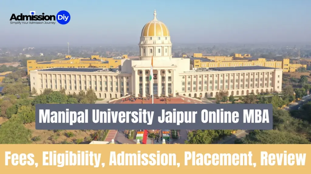 Manipal University Jaipur Online MBA