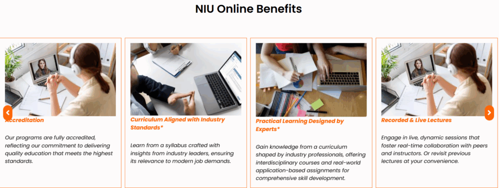 NIU Online Benifits
