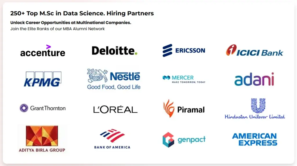 Shoolini Online MBA Placements