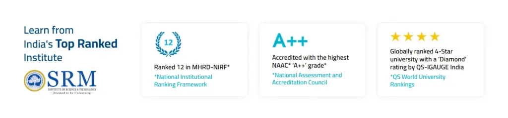 SRM Online Recognitions