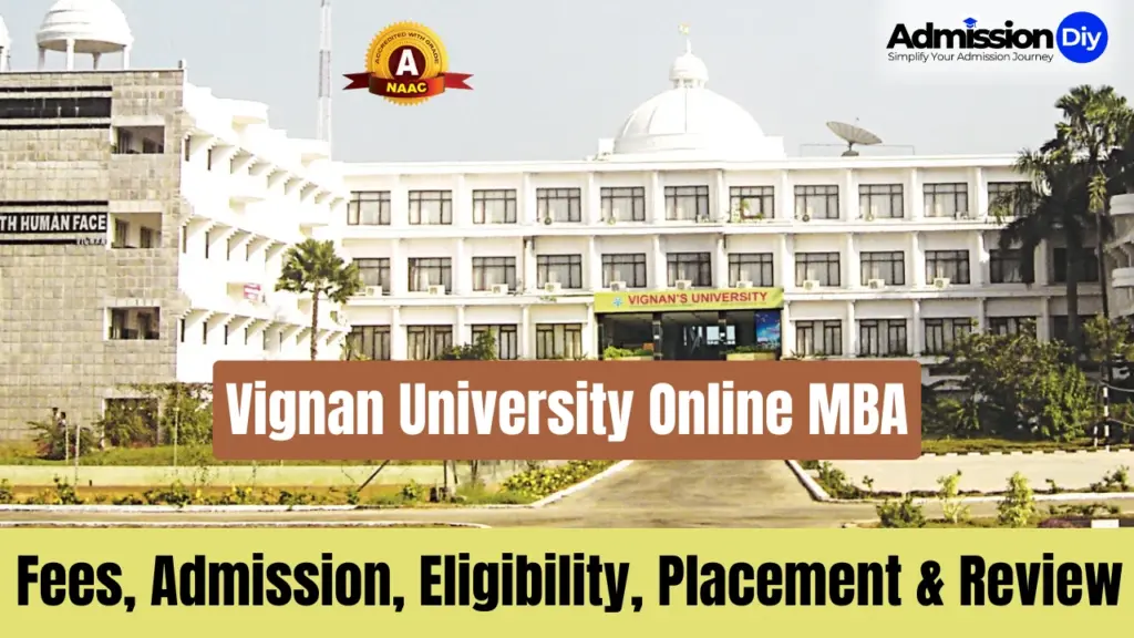 Vignan University Online MBA
