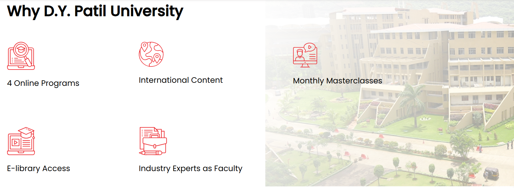 Why Choose DY Patil Online MBA