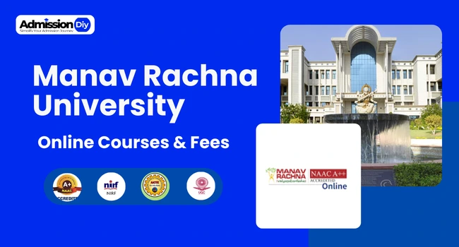 Manav Rachna University Online: Courses and Fees, Placements, Admission 2026 & UGC Approval
