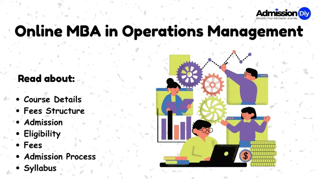 Online MBA in Operations Management