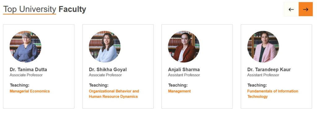 LPU Online MCom Faculty